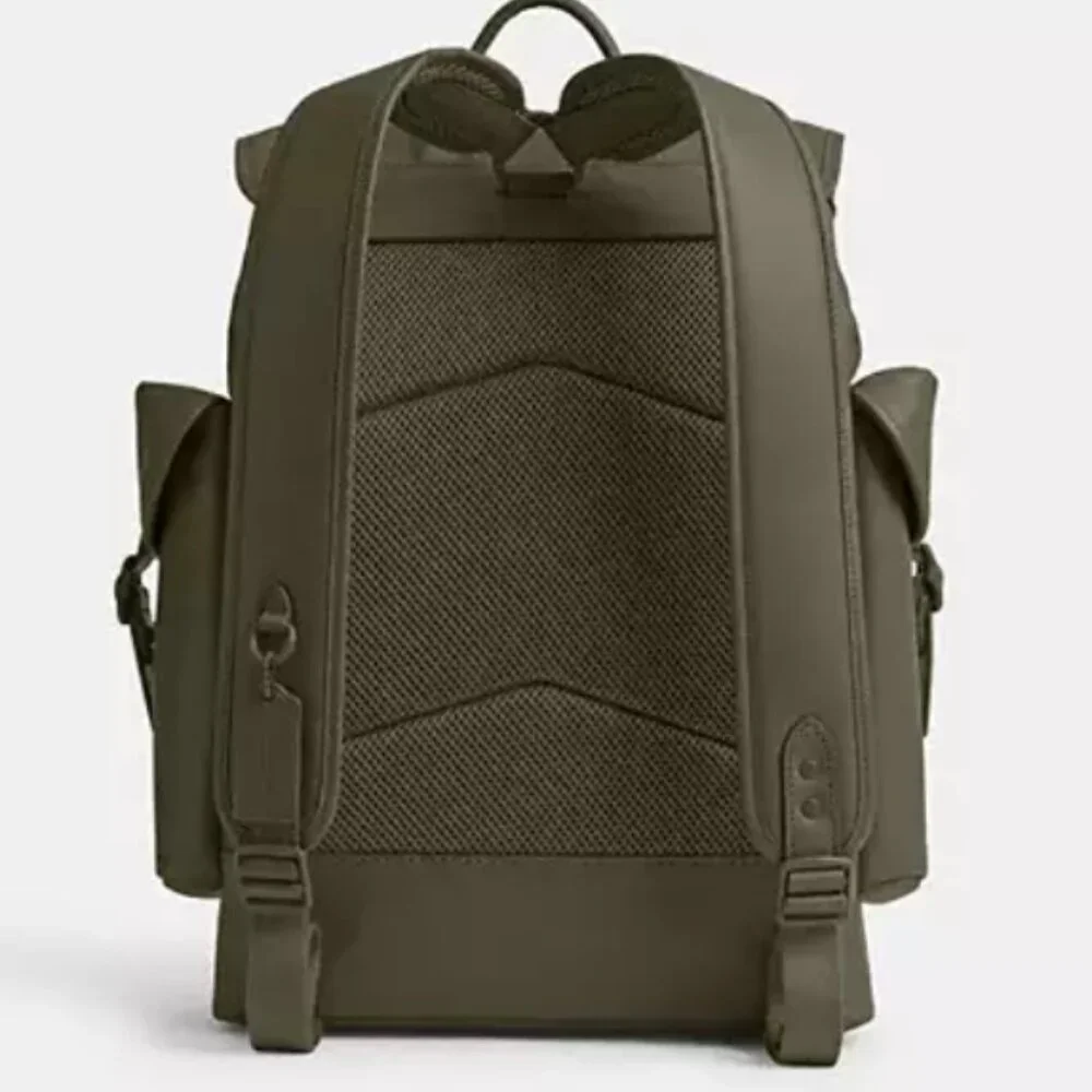 Coach Army Green Hitch Backpack